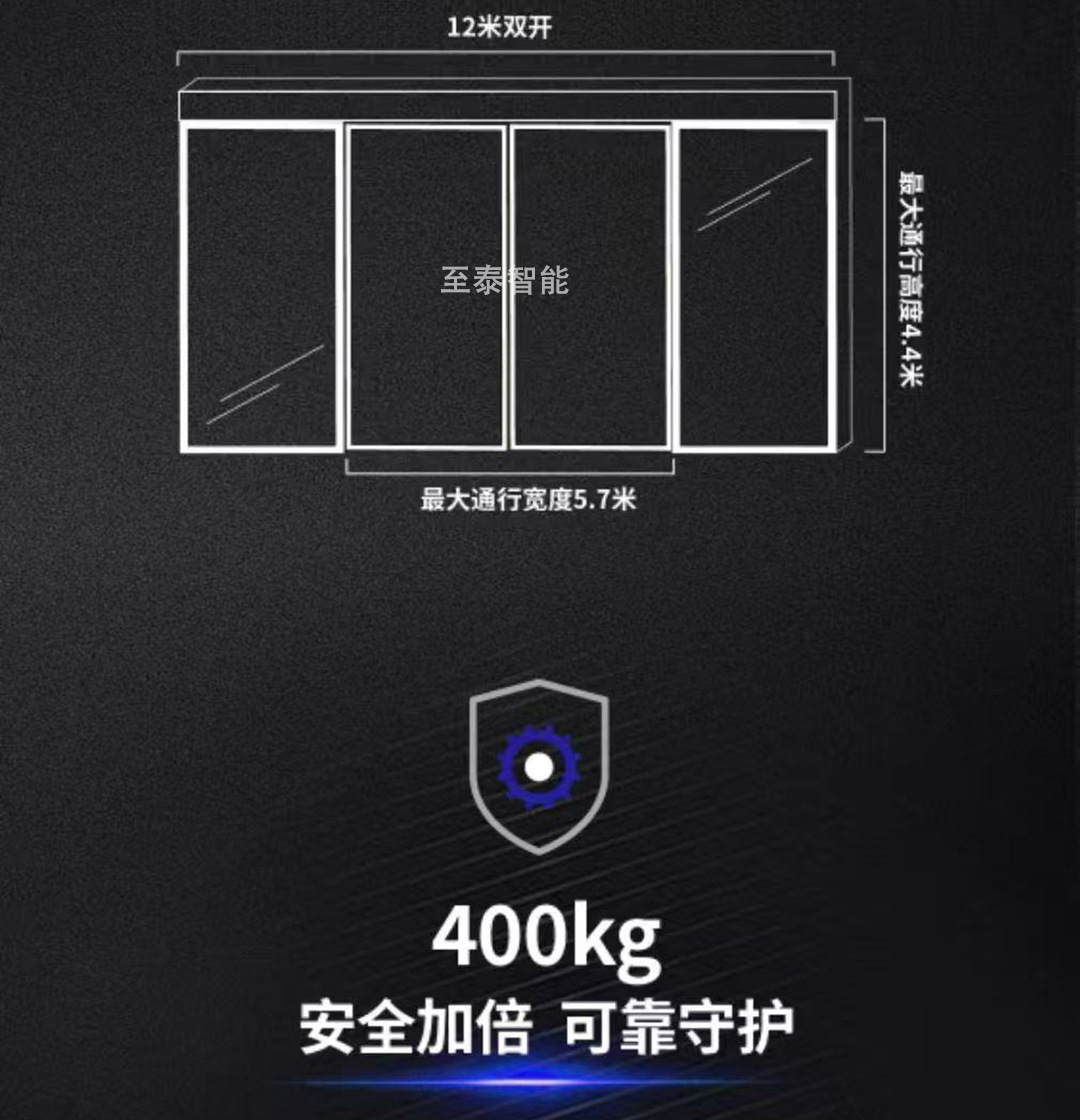 松下力帝400KG重型自動平移門機組